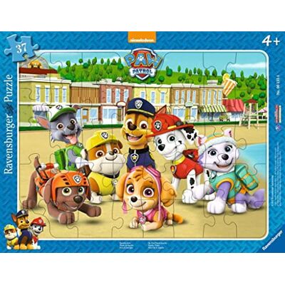 Ravensburger Puzzle Enfant Pat'Patrouille 30-48 pièces cadre photo famille dès 4 ans 06155 Ravensburger Puzzle Enfant Pat'Patrouille 30-48 pièces cadre photo famille dès 4 ans 06155