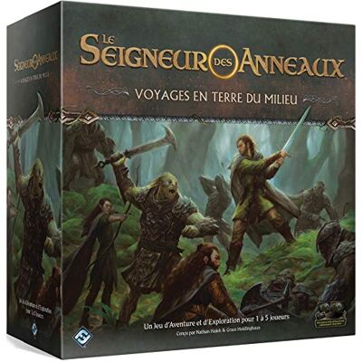 Fantasy Flight Games Asmodee FFG Le Seigneur des Anneaux Voyages en Terre du Milieu (Edition 2022) Jeu de Société Age : 14 + 1 à 5 Joueurs Durée : 60 Min Fantasy Flight Games Asmodee FFG Le Seigneur des Anneaux Voyages en Terre du Milieu (Edition 2022) Jeu de Société Age : 14 + 1 à 5 Joueurs Durée : 60 Min