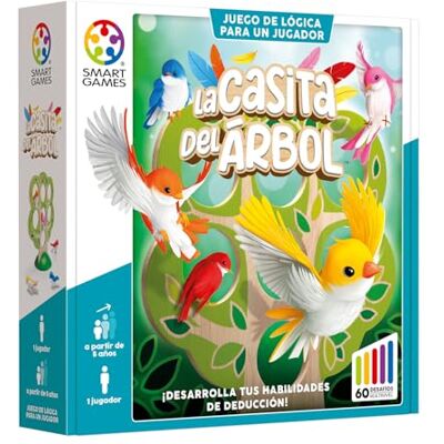 Smart Games La Casita Del Árbol - Jeu de logique dès 5 ans Smart Games La Casita Del Árbol - Jeu de logique dès 5 ans