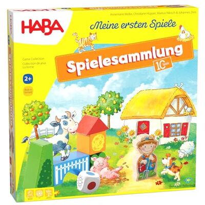 HABA Spielesammlung (Kinderspiel): Dieses Spiel fördert: Auge-Hand-Koordination, Merkfähigkeit, freies Spiel! HABA Spielesammlung (Kinderspiel): Dieses Spiel fördert: Auge-Hand-Koordination, Merkfähigkeit, freies Spiel!