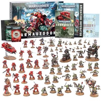Games Workshop Warhammer 40 000 : Armageddon (11e édition – Coffret de lancement) Games Workshop Warhammer 40 000 : Armageddon (11e édition – Coffret de lancement)