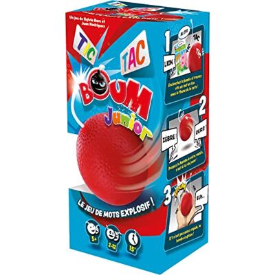 Asmodee Jeu+-+Tic+Tac+Boum+Junior+Eco+Pack Asmodee Jeu+-+Tic+Tac+Boum+Junior+Eco+Pack