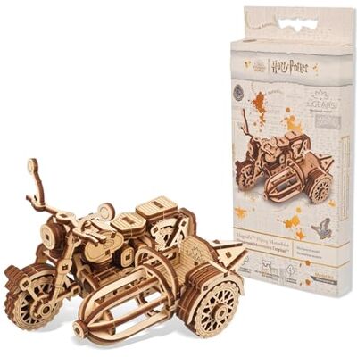 UGEARS Hagrid's Flying Motorbike™ Puzzle 3D – Kit de modèle en bois pour adultes à construire – Kit de fabrication de moto mécanique – Puzzle 3D véhicule en bois – Collection Harry Potter ™ Casse-tête UGEARS Hagrid's Flying Motorbike™ Puzzle 3D – Kit de modèle en bois pour adultes à construire – Kit de fabrication de moto mécanique – Puzzle 3D véhicule en bois – Collection Harry Potter ™ Casse-tête