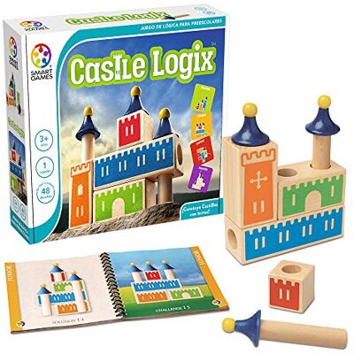 SmartGames Castle Logix an Jouets pour enfants de 3 ans Puzzle et jeu éducatif 1 joueur SmartGames Castle Logix an Jouets pour enfants de 3 ans Puzzle et jeu éducatif 1 joueur
