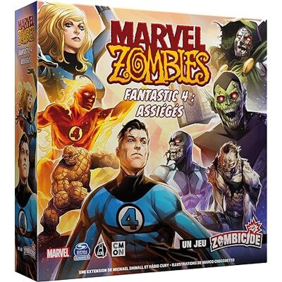 CMON - Marvel Zombies: Fantastic 4 - Under Siege - Jeu de société CMON - Marvel Zombies: Fantastic 4 - Under Siege - Jeu de société