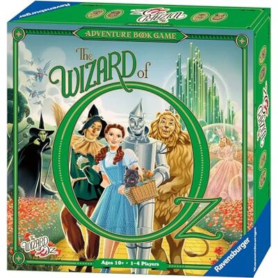 Ravensburger Livre d'aventure The Wizard of Oz – Jeux de société de stratégie familiale pour enfants et adultes à partir de 10 ans – 1 à 4 joueurs Ravensburger Livre d'aventure The Wizard of Oz – Jeux de société de stratégie familiale pour enfants et adultes à partir de 10 ans – 1 à 4 joueurs