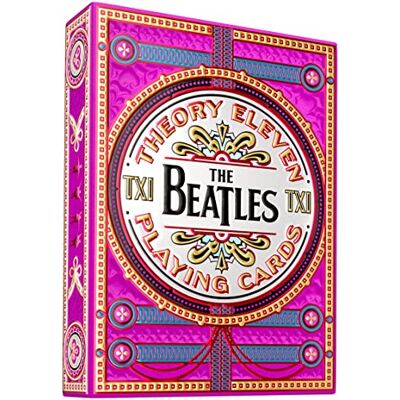 Theory11 The Beatles (Spielkarten) Pink Version Theory11 The Beatles (Spielkarten) Pink Version