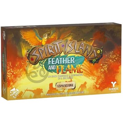 Ghenos Games Spirit Island : Feather and Flame Jeu de société coopératif pour adultes et adolescents à partir de 14 ans 1 à 4 joueurs 90 min Edition italienne (Expansion) Ghenos Games Spirit Island : Feather and Flame Jeu de société coopératif pour adultes et adolescents à partir de 14 ans 1 à 4 joueurs 90 min Edition italienne (Expansion)