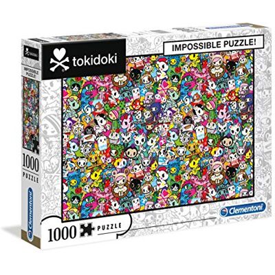Clementoni Tokidoki-1000 pièces-Puzzle Adulte-fabriqué en Italie, 39555, No Color Clementoni Tokidoki-1000 pièces-Puzzle Adulte-fabriqué en Italie, 39555, No Color