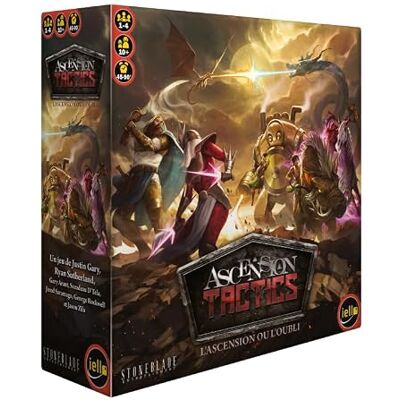 IELLO Ascension Tactics Jeu de Deckbuilding et Stratégie Plateau Tactique, Scénarios Variés 1-4 Joueurs Dès 10 Ans Parties 45-90 Min Stoneblade IELLO Ascension Tactics Jeu de Deckbuilding et Stratégie Plateau Tactique, Scénarios Variés 1-4 Joueurs Dès 10 Ans Parties 45-90 Min Stoneblade