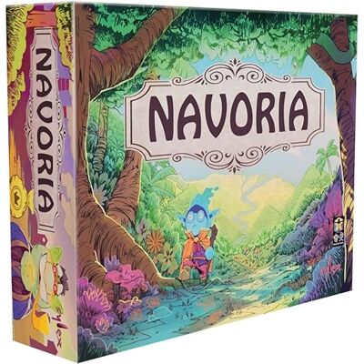 Asmodee NAVORIA Jeux de société Jeu de Plateau et de stratégie Jeu Adultes et Enfants à partir de 10 Ans 2 à 4 Joueurs 45 Min Version française, Sylex Asmodee NAVORIA Jeux de société Jeu de Plateau et de stratégie Jeu Adultes et Enfants à partir de 10 Ans 2 à 4 Joueurs 45 Min Version française, Sylex