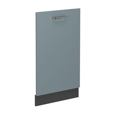 Vicco Façade de lave-vaisselle "R-Line", Bleu-gris, 45cm Vicco Façade de lave-vaisselle "R-Line", Bleu-gris, 45cm
