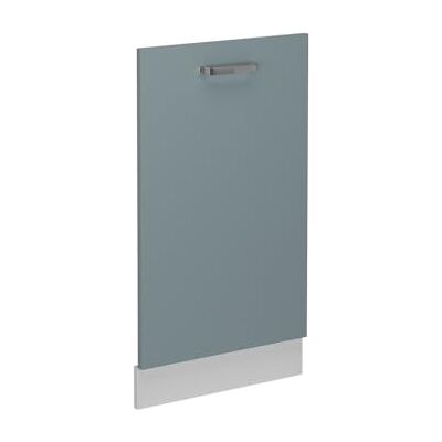 Vicco Façade de lave-vaisselle "R-Line", Bleu-gris, 45cm Vicco Façade de lave-vaisselle "R-Line", Bleu-gris, 45cm