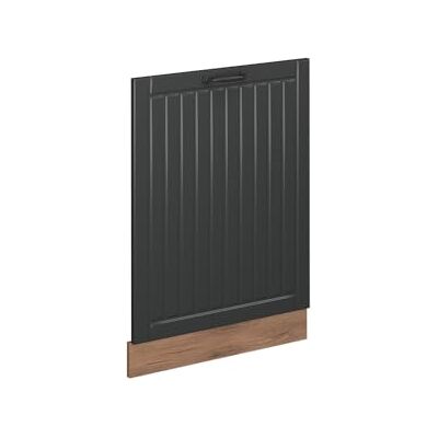 Vicco Façade de lave-vaisselle "Fame-Line", Gris foncé, 60cm Vicco Façade de lave-vaisselle "Fame-Line", Gris foncé, 60cm