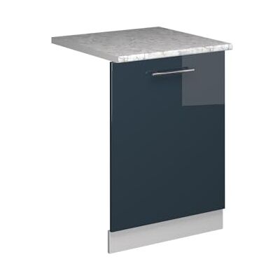 Vicco Façade de lave-vaisselle "Fame-Line", Bleu foncé brillant, 60cm Vicco Façade de lave-vaisselle "Fame-Line", Bleu foncé brillant, 60cm