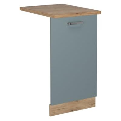 Vicco Façade de lave-vaisselle "R-Line", Bleu-gris, 45cm Vicco Façade de lave-vaisselle "R-Line", Bleu-gris, 45cm
