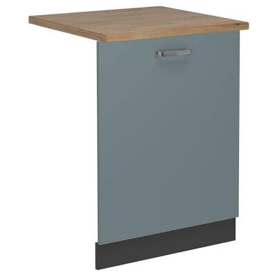 Vicco Façade de lave-vaisselle "R-Line", Bleu-gris, 60cm Vicco Façade de lave-vaisselle "R-Line", Bleu-gris, 60cm