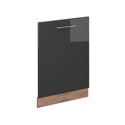 Vicco Façade de lave-vaisselle "Fame-Line", Anthracite Brillant, 60cm Vicco Façade de lave-vaisselle "Fame-Line", Anthracite Brillant, 60cm