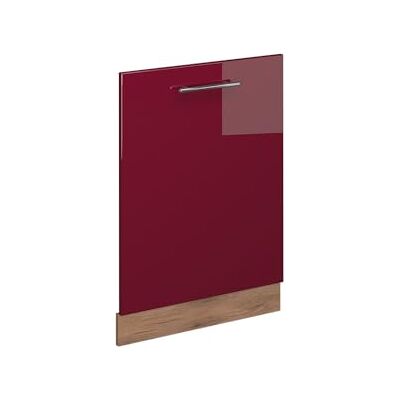Vicco Façade de lave-vaisselle "Fame-Line", Bordeaux Brillant, 60cm Vicco Façade de lave-vaisselle "Fame-Line", Bordeaux Brillant, 60cm
