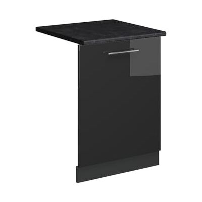Vicco Façade de lave-vaisselle "Fame-Line", Anthracite Brillant, 60cm Vicco Façade de lave-vaisselle "Fame-Line", Anthracite Brillant, 60cm
