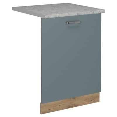 Vicco Façade de lave-vaisselle "R-Line", Bleu-gris, 60cm Vicco Façade de lave-vaisselle "R-Line", Bleu-gris, 60cm