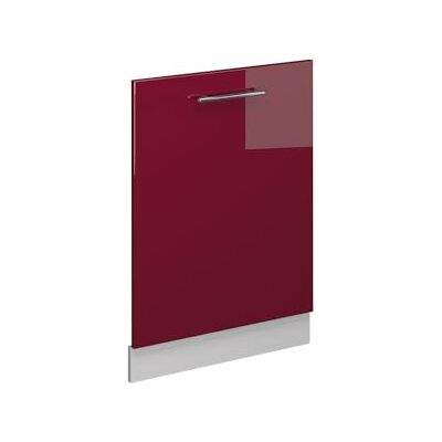 Vicco Façade de lave-vaisselle "Fame-Line", Bordeaux Brillant, 60cm Vicco Façade de lave-vaisselle "Fame-Line", Bordeaux Brillant, 60cm