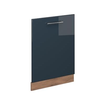 Vicco Façade de lave-vaisselle "Fame-Line", Bleu foncé brillant, 60cm Vicco Façade de lave-vaisselle "Fame-Line", Bleu foncé brillant, 60cm