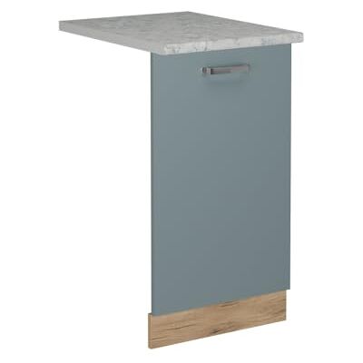 Vicco Façade de lave-vaisselle "R-Line", Bleu-gris, 45cm Vicco Façade de lave-vaisselle "R-Line", Bleu-gris, 45cm