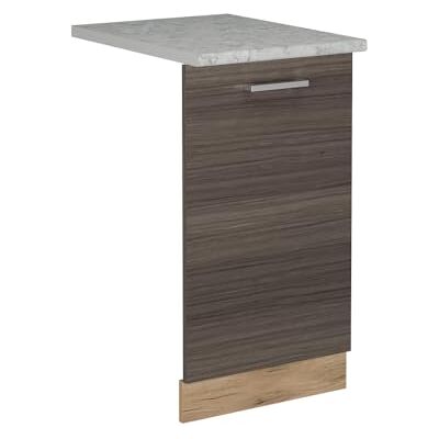 Vicco Façade de lave-vaisselle "R-Line", Gris noble, 45cm Vicco Façade de lave-vaisselle "R-Line", Gris noble, 45cm