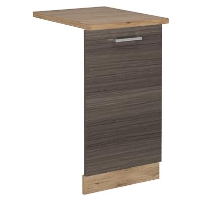 Vicco Façade de lave-vaisselle "R-Line", Gris noble, 45cm Vicco Façade de lave-vaisselle "R-Line", Gris noble, 45cm
