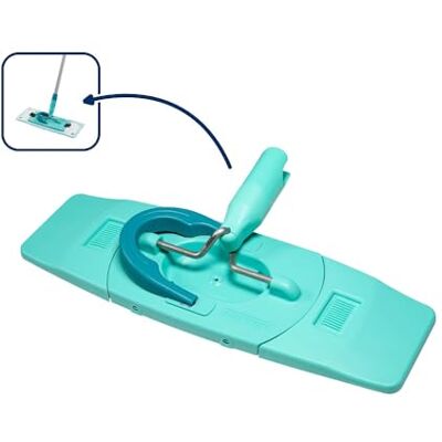 Leifheit Plaque de base CLEAN TWIST M Ergo Pièce de rechange Bleu Microfibre MOP Part Leifheit Plaque de base CLEAN TWIST M Ergo Pièce de rechange Bleu Microfibre MOP Part