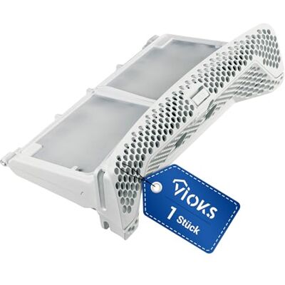 VIOKS Filtre à peluches de rechange pour sèche-linge AEG Electrolux 807453901/9 8074539019 pliable 335х172х80 mm Filtre à peluches/sac filtrant/passoire pour sèche-linge VIOKS Filtre à peluches de rechange pour sèche-linge AEG Electrolux 807453901/9 8074539019 pliable 335х172х80 mm Filtre à peluches/sac filtrant/passoire pour sèche-linge