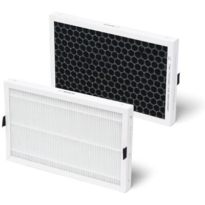 Bosch Filtre pour déshumidificateurs Dry 1000 / 2000 / 4000, Pack de 2 Hautement efficace, Facile à installer et Purification d'air 2-en-1 longue durée Bosch Filtre pour déshumidificateurs Dry 1000 / 2000 / 4000, Pack de 2 Hautement efficace, Facile à installer et Purification d'air 2-en-1 longue durée