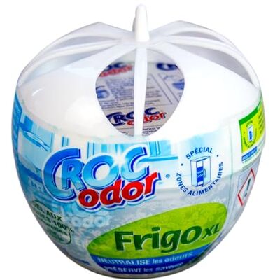 Croc Odor CROC'ODOR Désodorisant pour Frigo Taille XL 140 g Croc Odor CROC'ODOR Désodorisant pour Frigo Taille XL 140 g
