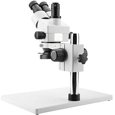 Bewinner Microscope stéréo à grossissement 3,5 x 90x, zoom continu, objectif zoom 0,7 x 4,5x, microscope stéréo trinoculaire avec oculaires WF10X/20 mm, distance de travail efficace de 30 à 165 mm Bewinner Microscope stéréo à grossissement 3,5 x 90x, zoom continu, objectif zoom 0,7 x 4,5x, microscope stéréo trinoculaire avec oculaires WF10X/20 mm, distance de travail efficace de 30 à 165 mm