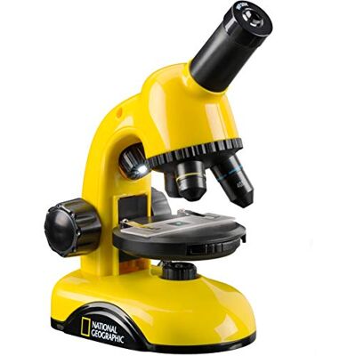National Geographic Microscope 40 x 800x avec support pour appareil photo et accessoires pour un démarrage facile dans le microscosme National Geographic Microscope 40 x 800x avec support pour appareil photo et accessoires pour un démarrage facile dans le microscosme