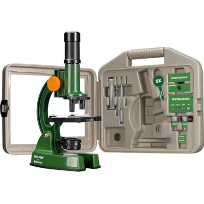 BRESSER Freek Vonk x Kit microscope pour enfant avec étui Grossissement 100x, 600x, 1200x, éclairage LED, miroir, pied en métal, 48 accessoires, 232 x 69 x 123 mm, 516 g BRESSER Freek Vonk x Kit microscope pour enfant avec étui Grossissement 100x, 600x, 1200x, éclairage LED, miroir, pied en métal, 48 accessoires, 232 x 69 x 123 mm, 516 g