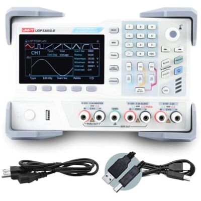 UNI-T UDP3305S-E Bloc d'alimentation de laboratoire linéaire CC programmable avec 4 canaux, 328 W, résolution 10 mV, 1 mA ; Tension < 0,3% + 20 mV Courant < 0,2% + 5 mA Précision de réglage UNI-T UDP3305S-E Bloc d'alimentation de laboratoire linéaire CC programmable avec 4 canaux, 328 W, résolution 10 mV, 1 mA ; Tension < 0,3% + 20 mV Courant < 0,2% + 5 mA Précision de réglage