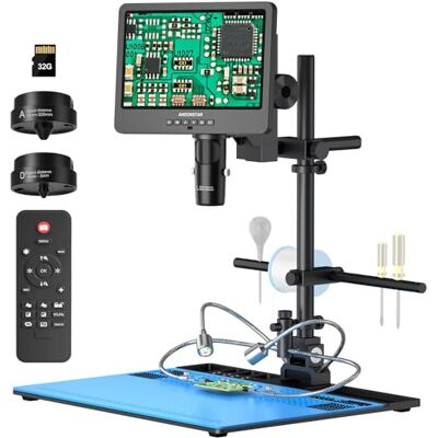 Andonstar AD249S-Max Microscope numérique 3 lentilles avec support max Andonstar AD249S-Max Microscope numérique 3 lentilles avec support max