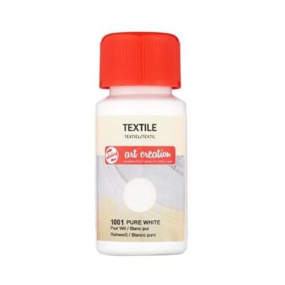 Talens Art Creation - Textiel Fles 1001 - Blanc pur - Textile Talens Art Creation - Textiel Fles 1001 - Blanc pur - Textile