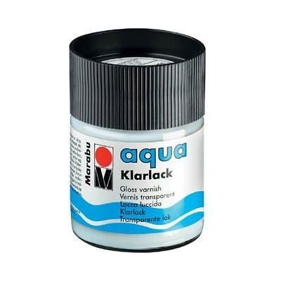 Marabu - vernis brillant incolore acrylique klarlack aqua flacon 50 ml 4007751006073 113505000 Aqua Marabu - vernis brillant incolore acrylique klarlack aqua flacon 50 ml 4007751006073 113505000 Aqua
