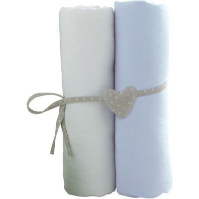 babycalin babycalin Set Di 2 Coprimaterassi - Ensemble de Protège-matelas babycalin babycalin Set Di 2 Coprimaterassi - Ensemble de Protège-matelas