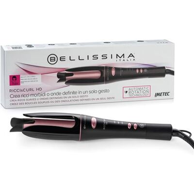 Fer à boucler Bellissima Ricci & Curl HD Noir Noir Fer à boucler Bellissima Ricci & Curl HD Noir Noir