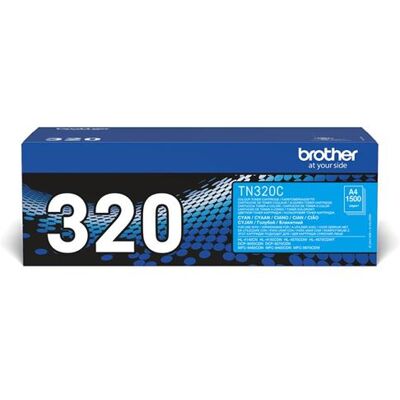 Brother TN320C - cyan - originale - cartouche de toner Cyan Brother TN320C - cyan - originale - cartouche de toner Cyan