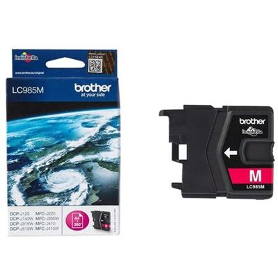 Brother LC985MBP - magenta - originale - cartouche d'encre Brother LC985MBP - magenta - originale - cartouche d'encre