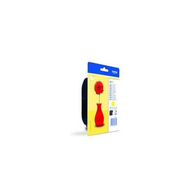 Brother LC121Y - jaune - originale - cartouche d'encre Brother LC121Y - jaune - originale - cartouche d'encre