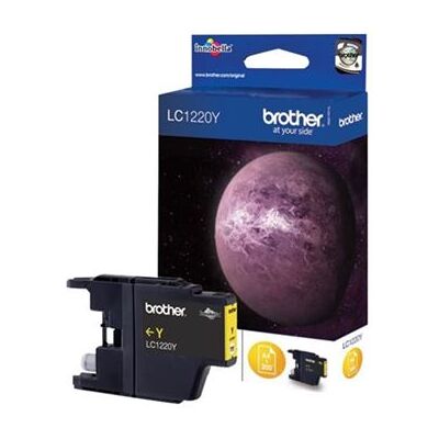 Brother LC1220YBP - jaune - originale - cartouche d'encre Jaune Brother LC1220YBP - jaune - originale - cartouche d'encre Jaune