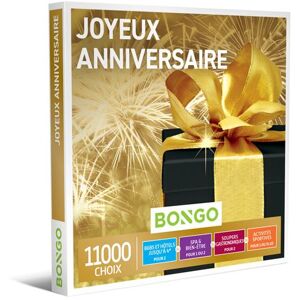 BONGO Coffret Cadeau - Joyeux Anniversaire BONGO Coffret Cadeau - Joyeux Anniversaire