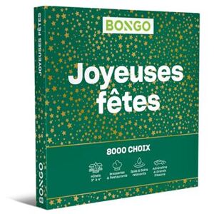 Coffret cadeau Bongo Joyeuses fêtes - FR Coffret cadeau Bongo Joyeuses fêtes - FR