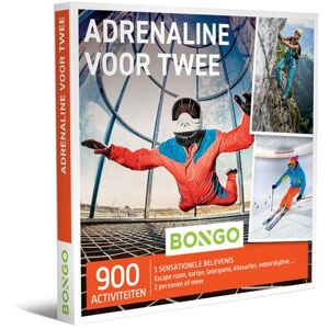 Coffret cadeau Bongo Adrenaline voor Twee - NL Coffret cadeau Bongo Adrenaline voor Twee - NL